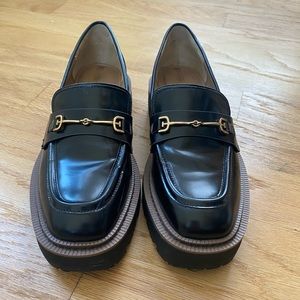 SAM EDELMAN Laurs Lug Sole Loafer Size 8